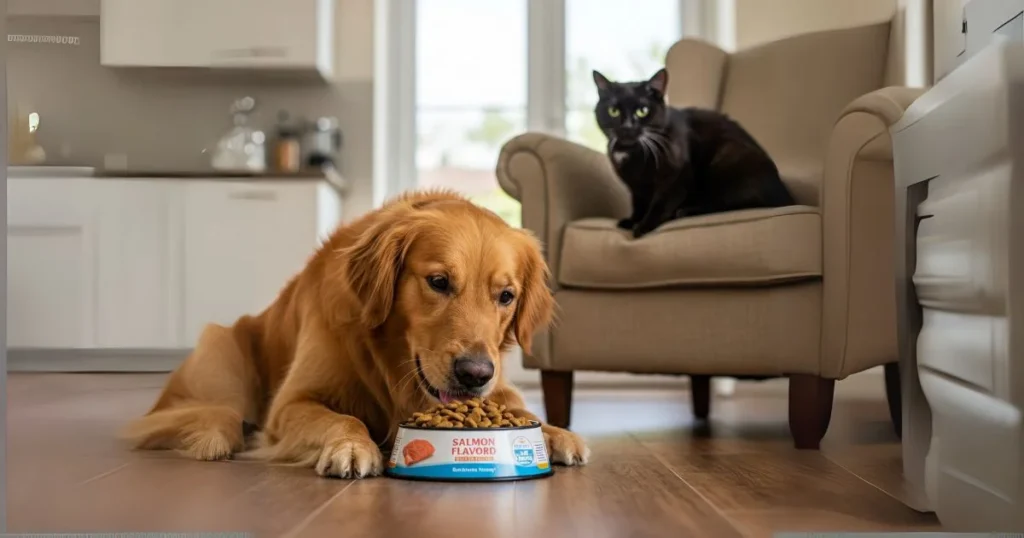 Can Dogs Eat Cat Food